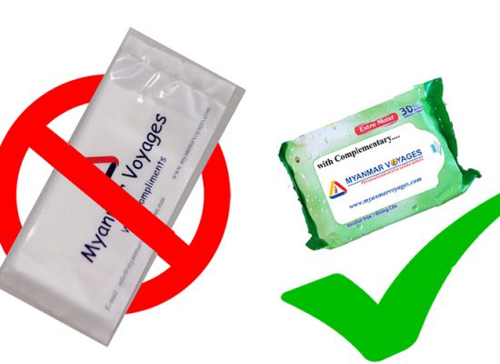 Use one package wet wipe instead of single pack